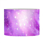 Purple Starfield Galaxy Space Print Drum Lamp Shade
