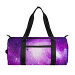 Purple Starfield Galaxy Space Print Gym Bag
