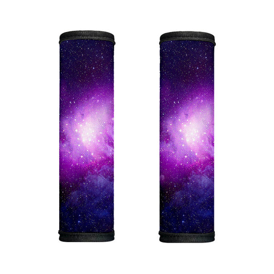 Purple Starfield Galaxy Space Print Handle Covers