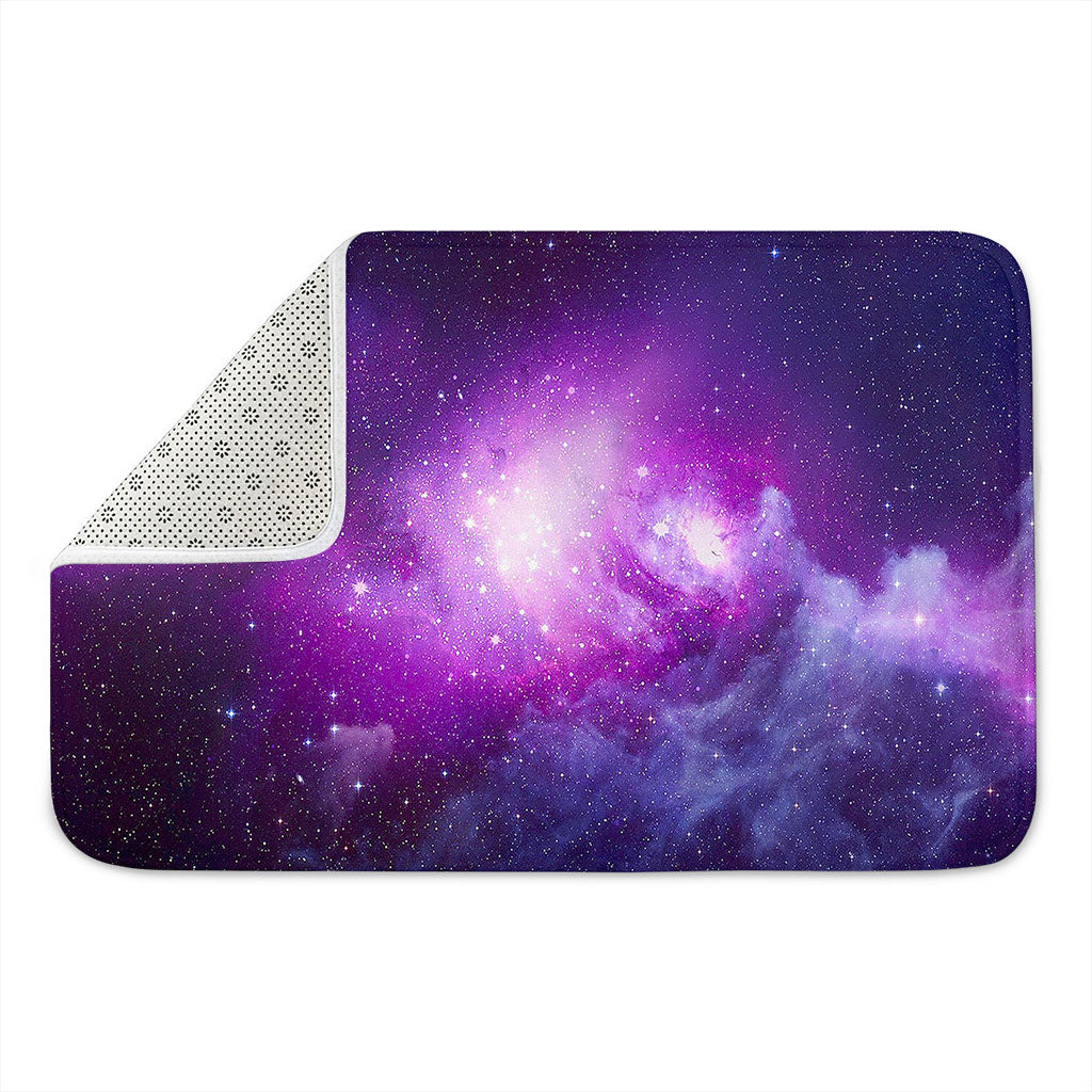 Purple Starfield Galaxy Space Print Indoor Door Mat