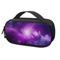Purple Starfield Galaxy Space Print Portable Cooler Travel Case
