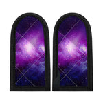 Purple Starfield Galaxy Space Print Skillet Handle Cover