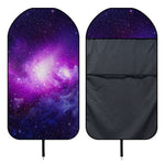 Purple Starfield Galaxy Space Print Waterproof Car Seat Cover