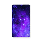 Purple Stars Nebula Galaxy Space Print Baby Crib Sheet