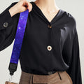 Purple Stars Nebula Galaxy Space Print Bag Strap