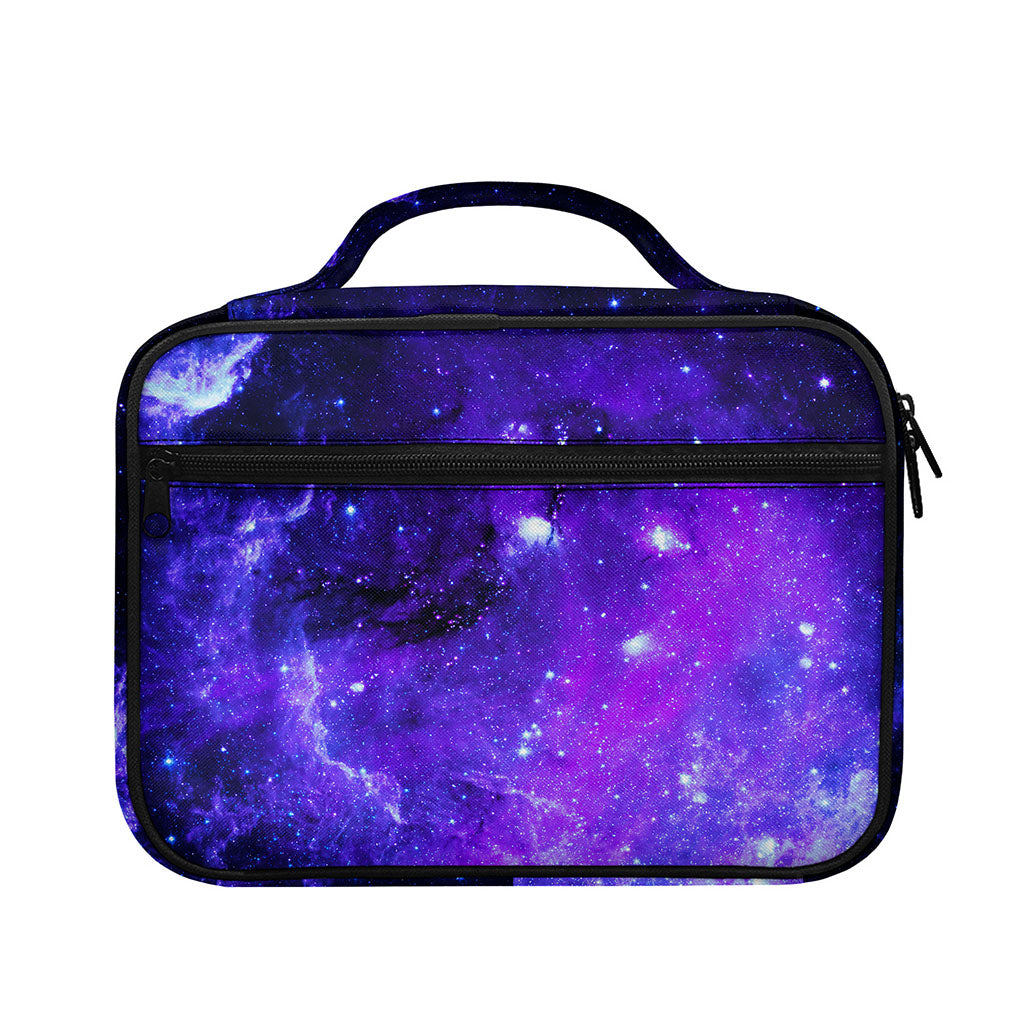 Purple Stars Nebula Galaxy Space Print Briefcase Bible Bag