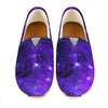 Purple Stars Nebula Galaxy Space Print Casual Shoes