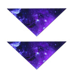 Purple Stars Nebula Galaxy Space Print Dog Bandana