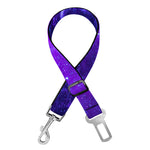 Purple Stars Nebula Galaxy Space Print Dog Seat Belt