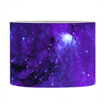 Purple Stars Nebula Galaxy Space Print Drum Lamp Shade