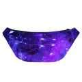 Purple Stars Nebula Galaxy Space Print Fanny Pack