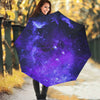 Purple Stars Nebula Galaxy Space Print Foldable Umbrella