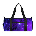 Purple Stars Nebula Galaxy Space Print Gym Bag