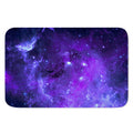 Purple Stars Nebula Galaxy Space Print Indoor Door Mat