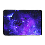 Purple Stars Nebula Galaxy Space Print Kitchen Mat