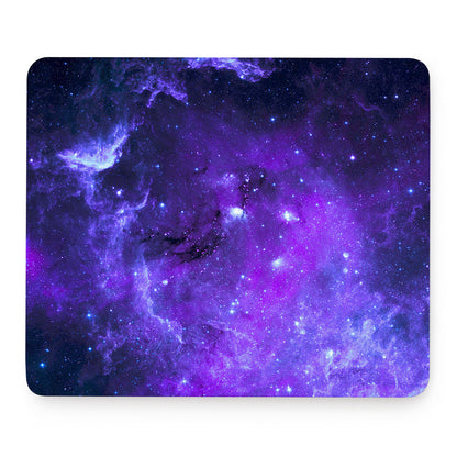 Purple Stars Nebula Galaxy Space Print Mouse Pad