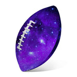 Purple Stars Nebula Galaxy Space Print Rugby Ball