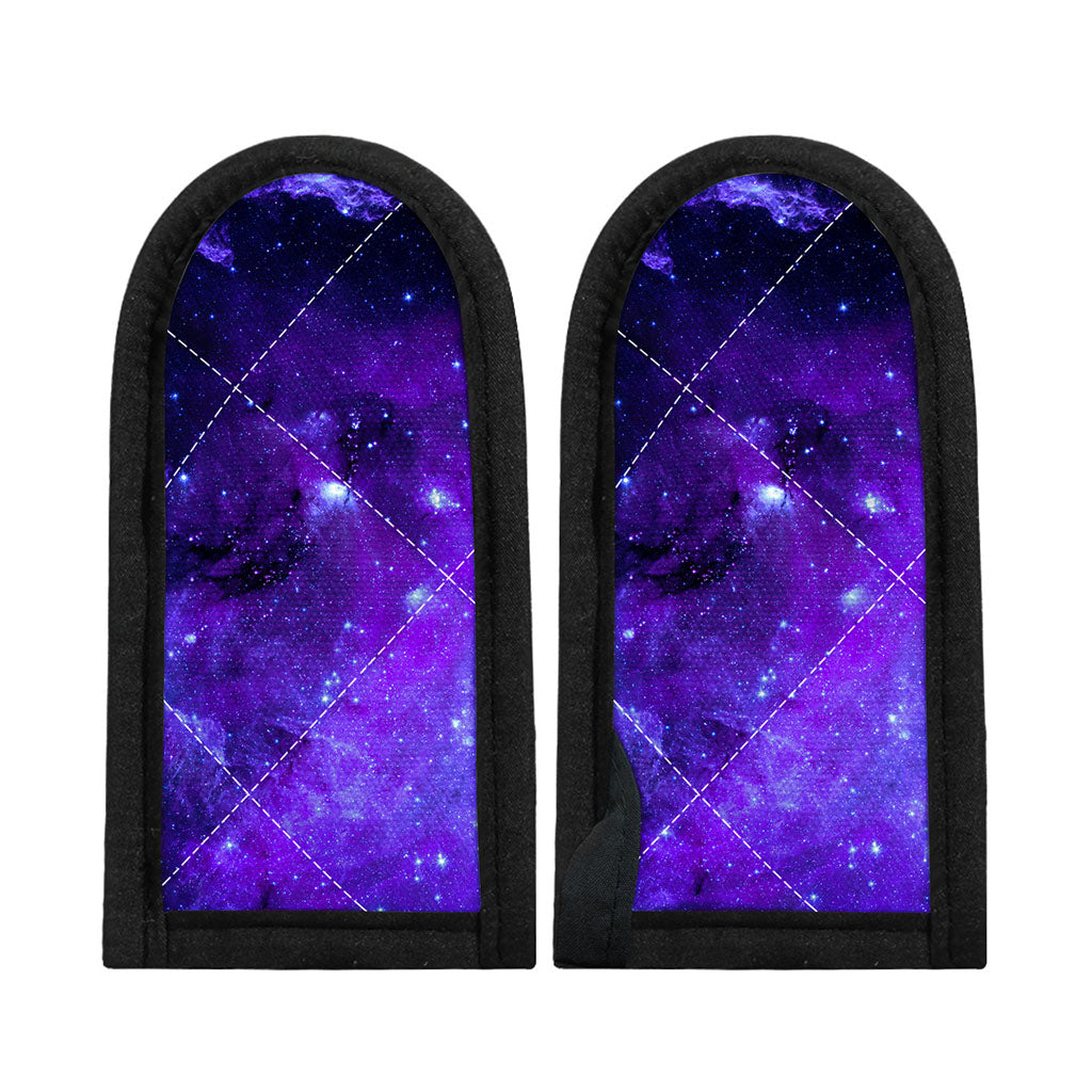 Purple Stars Nebula Galaxy Space Print Skillet Handle Cover
