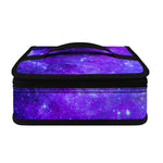 Purple Stars Nebula Galaxy Space Print Small Lunch Bag
