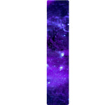 Purple Stars Nebula Galaxy Space Print Table Runner