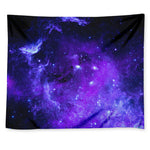 Purple Stars Nebula Galaxy Space Print Tapestry