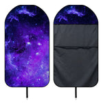 Purple Stars Nebula Galaxy Space Print Waterproof Car Seat Cover
