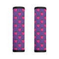 Purple Strawberry Pattern Print Handle Covers