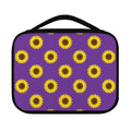 Purple Sunflower Pattern Print Classic Bible Case