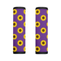 Purple Sunflower Pattern Print Handle Covers