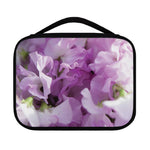 Purple Sweet Pea Print Classic Bible Case