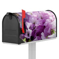 Purple Sweet Pea Print Mailbox Cover