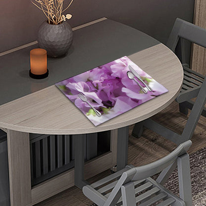 Purple Sweet Pea Print Placemat