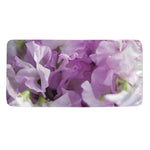 Purple Sweet Pea Print Towel