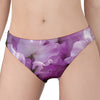 Purple Sweet Pea Print Women's Panties