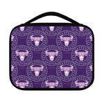 Purple Taurus Zodiac Pattern Print Classic Bible Case