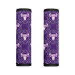 Purple Taurus Zodiac Pattern Print Handle Covers