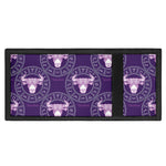 Purple Taurus Zodiac Pattern Print Trifold Wallet