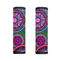 Purple Teal Circle Mandala Print Handle Covers