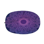 Purple Trippy Mandala Print Car Side Mirror Covers