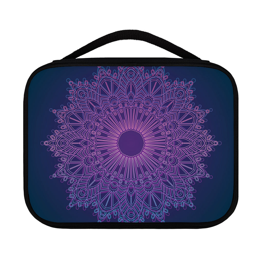 Purple Trippy Mandala Print Classic Bible Case