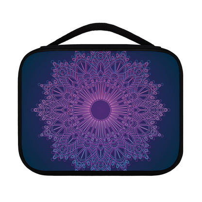 Purple Trippy Mandala Print Classic Bible Case