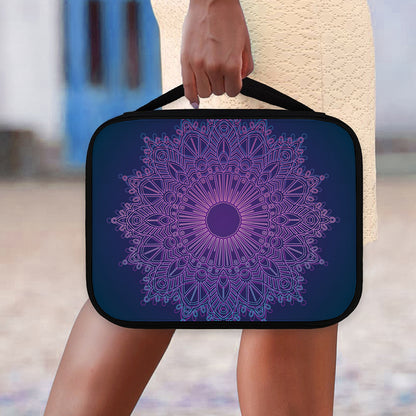Purple Trippy Mandala Print Classic Bible Case