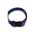 Purple Trippy Mandala Print Dog Collar