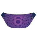 Purple Trippy Mandala Print Fanny Pack