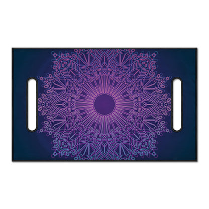 Purple Trippy Mandala Print Golf Cart Seat Cover