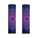 Purple Trippy Mandala Print Handle Covers