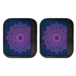 Purple Trippy Mandala Print Handle Covers