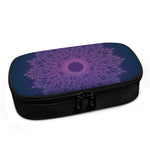 Purple Trippy Mandala Print Insulin Cooler Travel Case