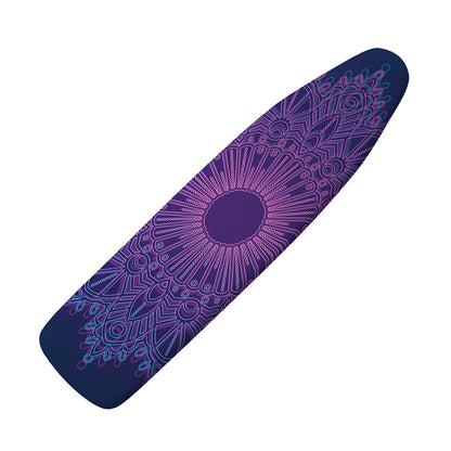 Purple Trippy Mandala Print Ironing Board Cover