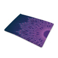 Purple Trippy Mandala Print Pet Cooling Mat Cover